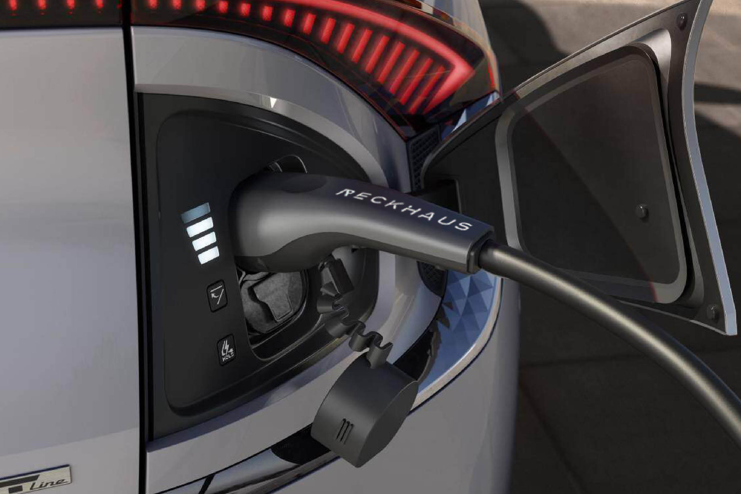 Auto an Ladestation