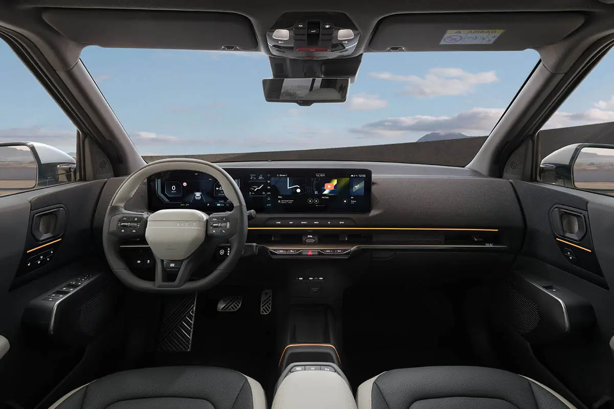 Innenansicht des Kia EV2