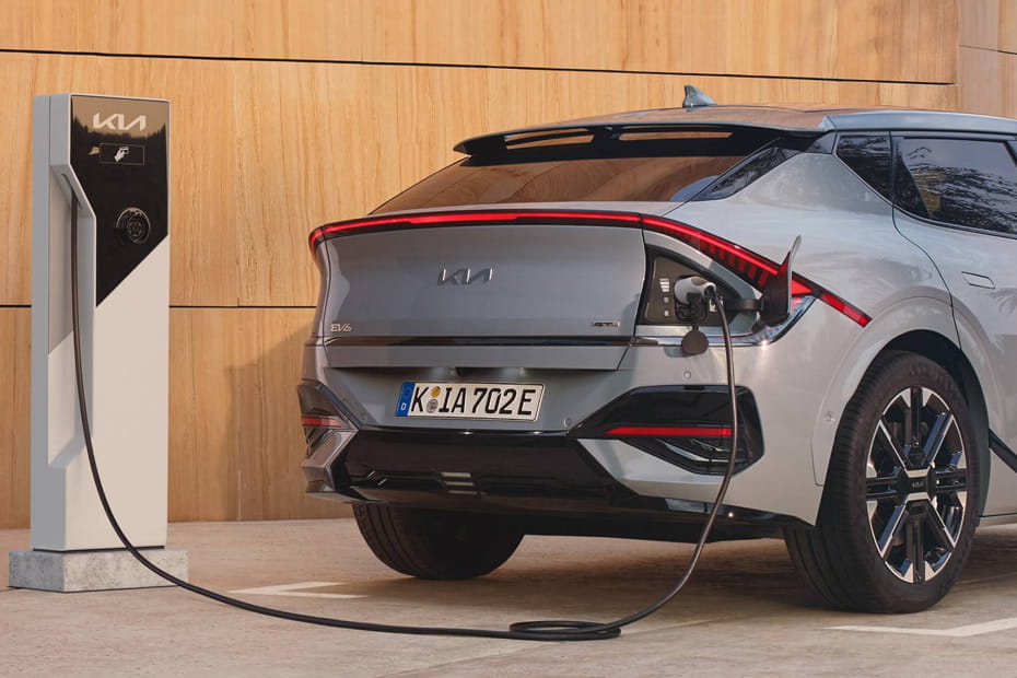 Kia EV6 von hinten