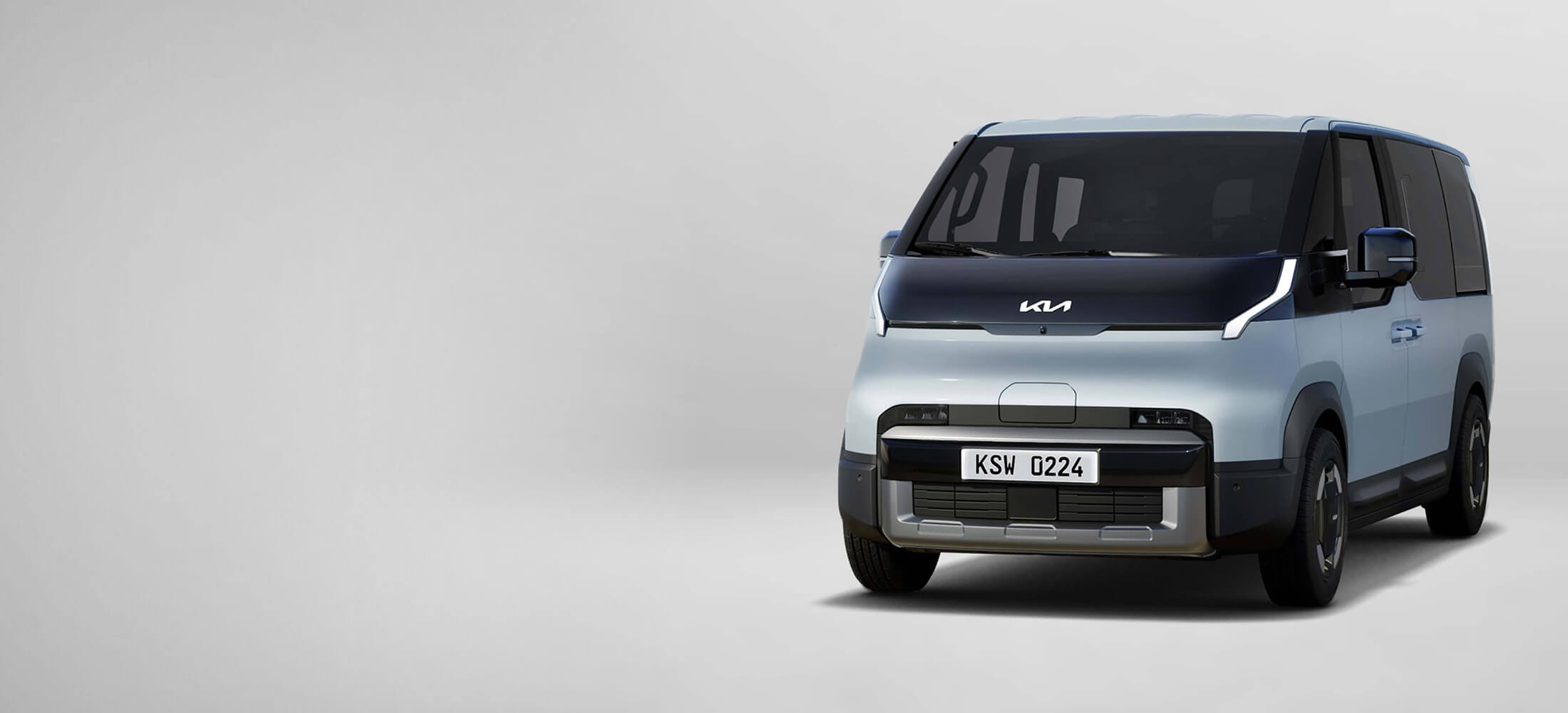 Kia PV5 Passenger, Frontansicht