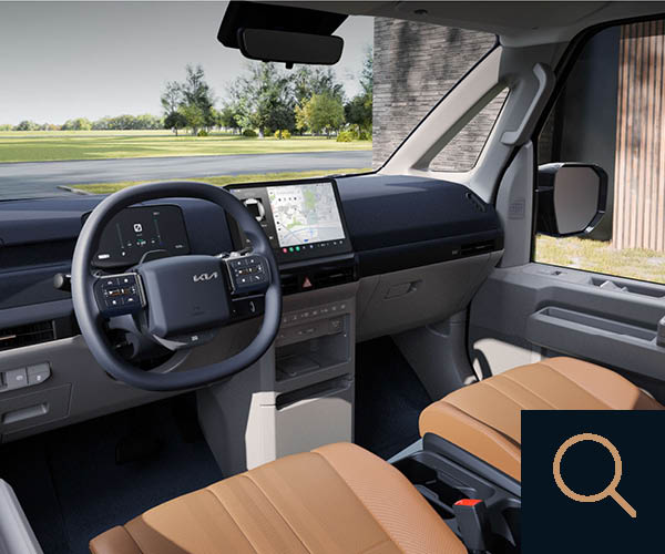 Der Kia PBV Passenger Innenraum