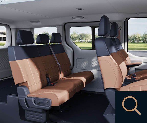 Der Kia PBV Passenger Innenraum