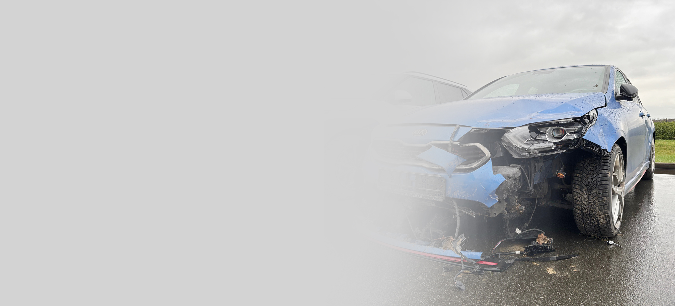 Inspektion eines Fahrzeugs